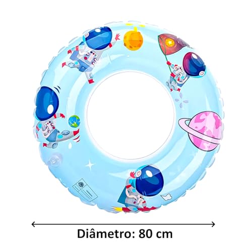 Boia para Crianças Média Cintura Circular Meninas 80Cm - 1 Unidade