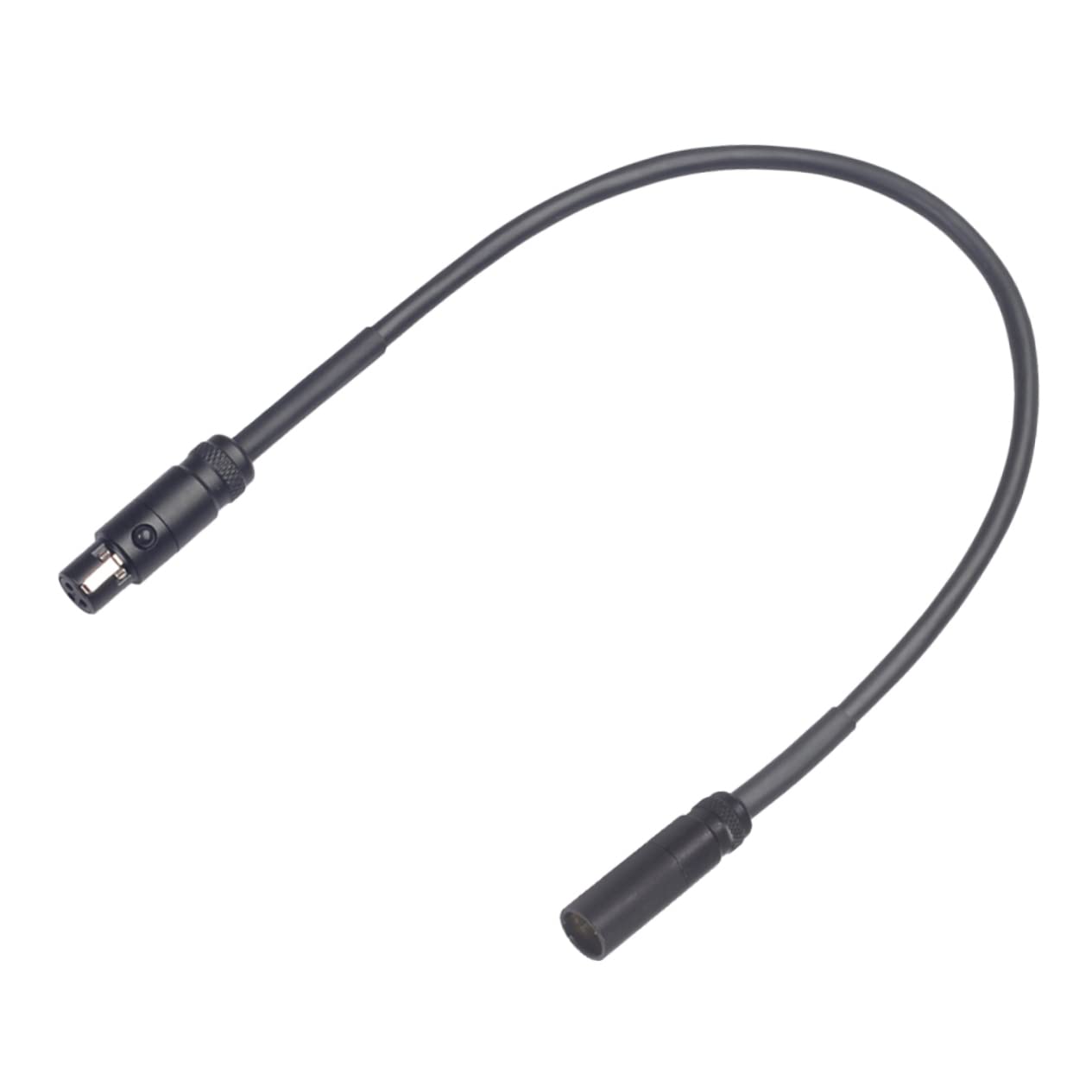 3 Stücke 0 3 M Mini Männlichen Zu Weiblichen Verlängerung Kabel High-fidelity Abschirmung Schwarz Für