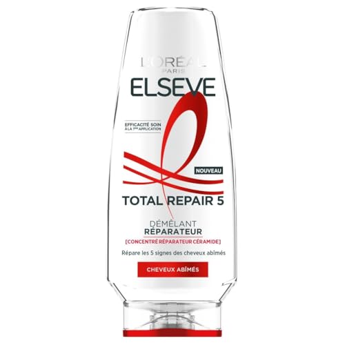L'Oréal Paris - Après-Shampooing Reconstituant - Répare & Renforce la Fibre - Pour Tous Types de Cheveux Abîmés - Enrichi en Concentré Réparateur...
