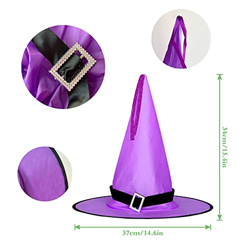 3pcs cappello di halloween,Strega Cappelli Partito...