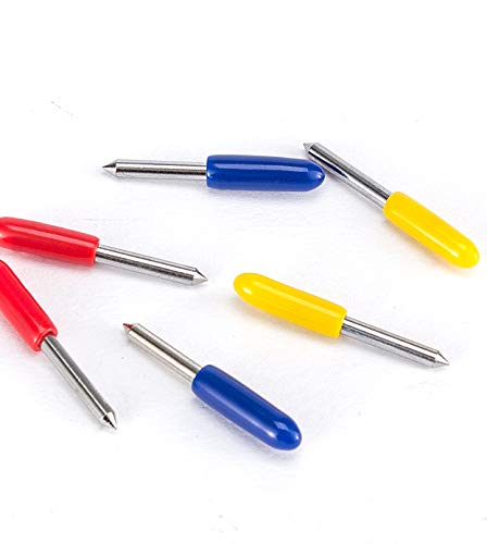 MEWTOGO 30 PCS Fine Point Replacement Blades for Cricut Explore Air 2 Vinyl Cutting Machines Including 5pcs x 30 Degree, 20pcs x 45 Degree, 5pcs x 60 Degree