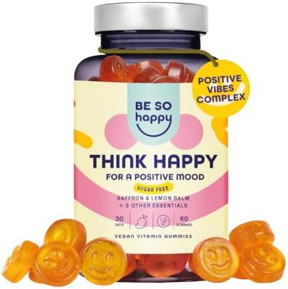 Gummies for Stress | with Saffron, Lemon Balm, Chamomile and Vita...