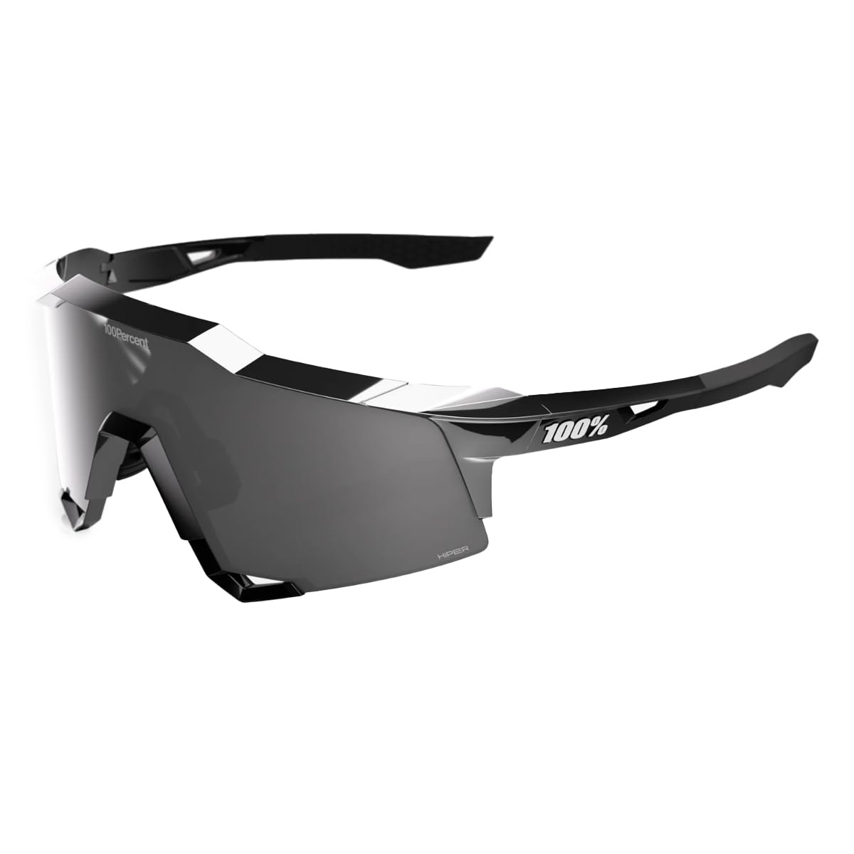 100% SPEEDCRAFT Soto 1 Polished Black Chrome - HiPER Mercury Mirror Lens