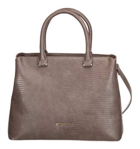 Bolso bandolera Betty Barclay de mano en color marrón topo elegante