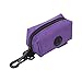 Momolaa Dispositif portatif de Distributeur de Sac de Merde de Chien avec l'équipement de 2 de détente et d'alpinisme Bac Nourriture pour Chien (Purple, One Size)