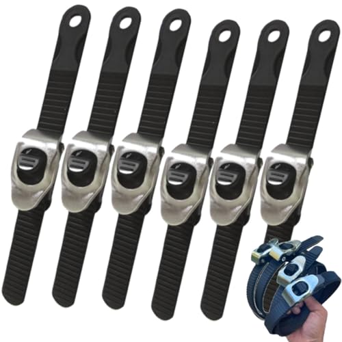 Ultimate Heavy-Duty Grip Lock Strap, Connectable Multipurpos Ratchet Straps, Adjustable Metal Ratchet Buckle and Super-Strong Flexi Strap, Reusable Locking Strap for Secure Anything, Anywhere