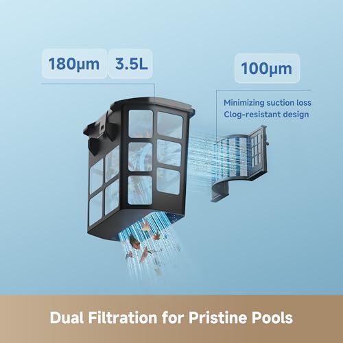 Image of MOVA Diver A10 Cordless Robotic Pool Vacuum Cleaner with Fine Filter, 240min Runtime, Wall Climbing & Double-Pass Waterline Scrubbing, AI-Powered Edge Cleaning & Path Planning, Auto Parking, 8 Modes