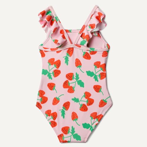 Image of Amazon Essentials Baby Girls' Ruffle One-Piece Swimsuit
