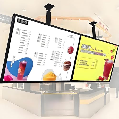 Led Backlit Menu Board for Restaurants, Coffee Shops & Salons - 3D Slim ...