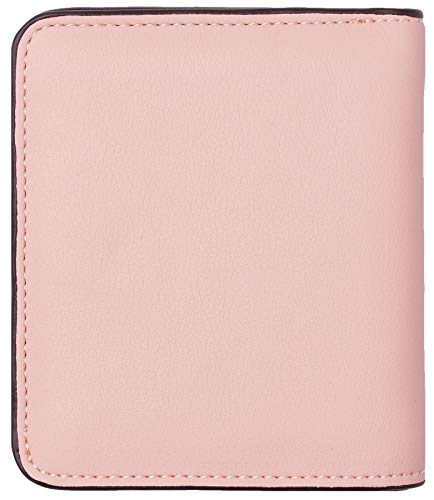 Toughergun Womens Rfid Blocking Small Compact Bifold Luxury Genuine Leather Pocket Wallet Ladies Mini Purse With Id Window (09 Renapa Pink Lotus) #TOP3