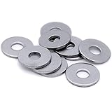 Toleranz: ISO 965 Standard M3,5 (3,5 mm) flache Unterlegscheibe (Form G) – Edelstahl (A2) (20 Stück)