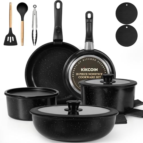 Nonstick Pots and Pans Set - 2...