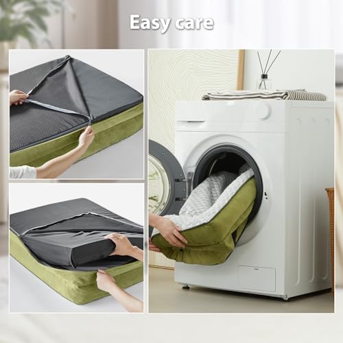 LEXTRO-Orthopedic-Large-Dog-Bed-Sofa-Dog-Bed-Large-Sized-Dog-with-Egg-Crate-Foam-Large-Dog-Bed-with-Removable-Washable-Pillow-Cover-Waterproof-Dog-Couch-Bed-with-Anti-Slip-Bottom-PET-BED