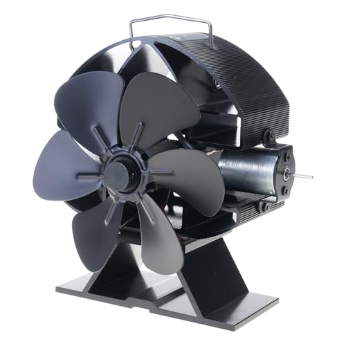 Ventilador de calor de arranque, ventilador de estufa alimentado por calor, disfruta de una temperatura cómoda y eficiente en tiempo real del espacio