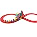Magnetic Stick N Stack Award Winning 30 Piece Train Set, Made with Power+Magnets, Includes Train Track Tiles, 3 Train Bases and 6 Figures