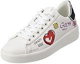Punta redondeada Guess Rockies2, Zapatillas Mujer, Color Blanco, 40 EU