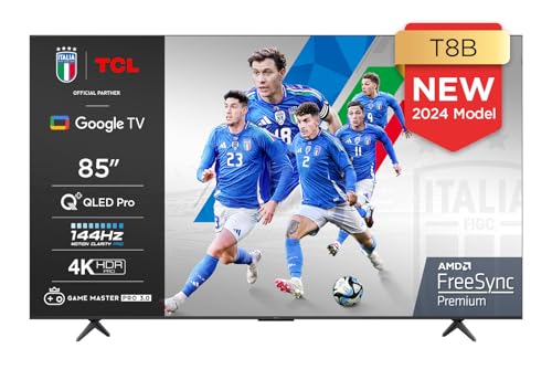 TCL 85T8B, TV QLED 85” 4K Ultra HD, Google TV