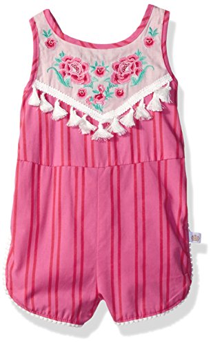 Rosie Pope Girls Baby Newborn & Infant Playwear Sets, Pom Pom, 18M