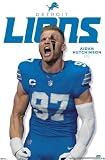Costacos Trends Lions Aidan Hutchinson Wall Poster - 22.375" X 34"