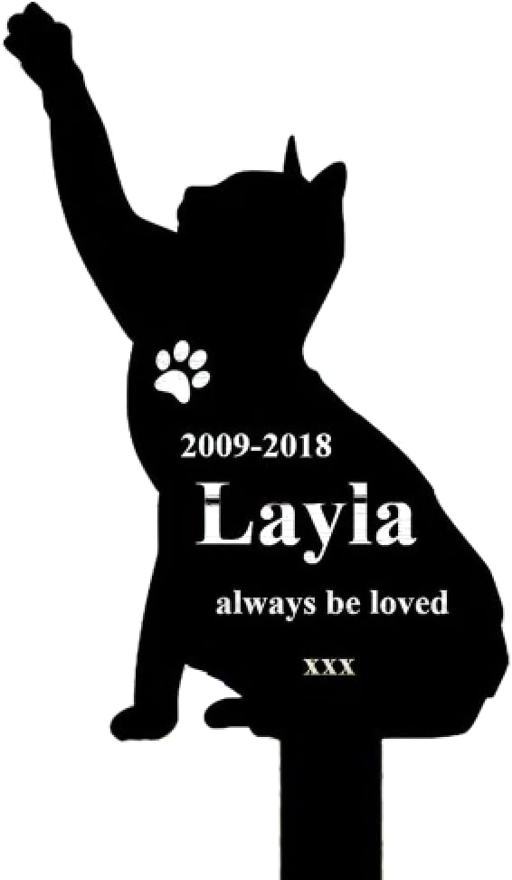 Cute Pet Metal Sign, Home, Outdoor, Garden Decor for Memorial, Gifts for Birthday, Anniversary