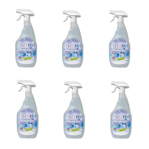Image of Dunnet Tools UPVC Cleaner Spray 750ml 6 Pack – Professional uPVC Window Frame & Door Cleaner and Restorer – PVC Cleaner for Conservatories & Garden Furniture