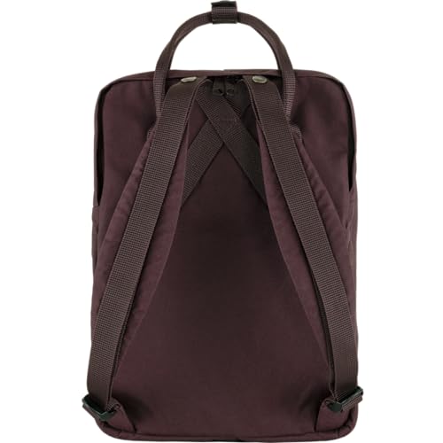 Image of Fjallraven Kanken Laptop 15 Backpack - Padded Laptop Sleeve, Durable Vinylon Fabric - School, Travel, Blackberry
