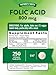 Nature's Truth Folic Acid | 800 mcg | 250 Tablets | Vegan, Non-GMO & Gluten Free Supplement