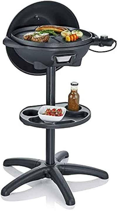 Barbecue/grill da pavimento severin pg 8541 2.000 w superficie grill ? 41 cm