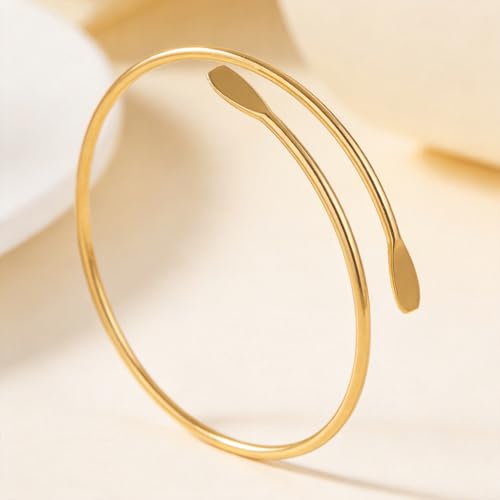 Image of Long tiantian Gold Arm Cuff Upper Arm Armband Greek Goddess Costume Jewelry