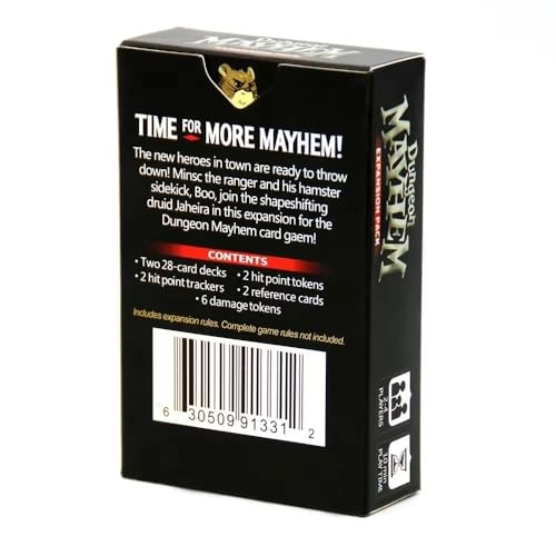 Dungeons Dragons Wizards of The Coast Dungeon Mayhem Battle for BaldurS Gate (C76940000), Black.