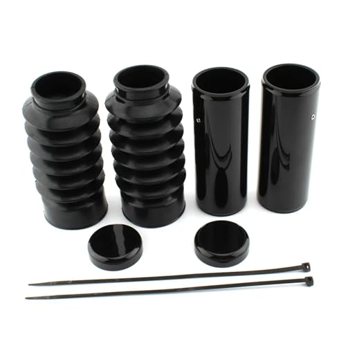 Fundas de horquilla para moto kit de 6 cubiertas de goma de amortiguador X48