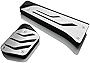Jaronx Compatible with BMW Pedal Covers, No Drill Gas Brake Pedal Stainless Steel Anti-slip Brake Pedal Cover (Compatible with BMW 1 2 3 4 5 6 7 X3 X4 X5 X6 X7,F15 F16 F30 G11 G20 G30 G01 G02 G05 G07)