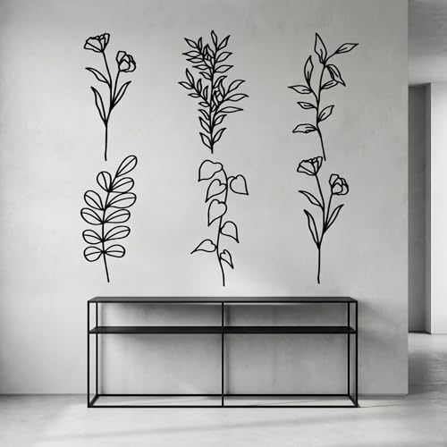 Metal Flower Wall Decor