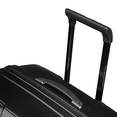 Image of Samsonite Proxis Medium Hardside Luggage with Dual Spinner Wheels - Innovative Roxkin Lightweight Shell With Ultimate Durability- Includes TSA Lock, Ergonomic Telescoping Handle - Black