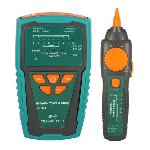 Kit de sonda tóner MT-7028 de alta fidelidad para rastreo de cables de comunicación y vídeo