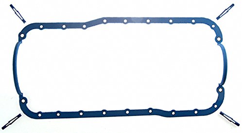 image for FEL-PRO OS 30214 T Engine Oil Pan Gasket Set for Ford Mustang, Blue