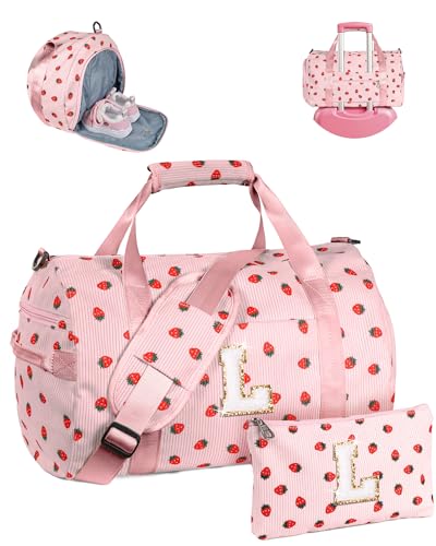 Vogewood 6 Year Old Girl Birthday Gift, Girls Gym Bag Kids Personalized Bag