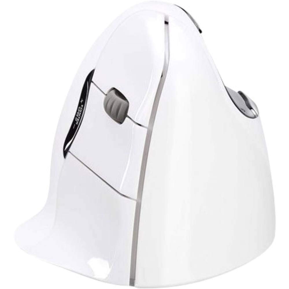 Evoluent Vertical Mouse per MAC Wireless, Bianco