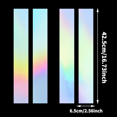 Image of TOMALL 2 Pair Racing Sport Stripe Vinyl Decals for Car Fender Hood Bumper Trunk Auto Stripe Graphic Stickers Decorations for Pickup Vehicle SUV Truck Off-Road (Gradient)
