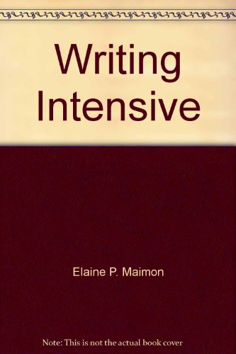 Writing Intensive view 2