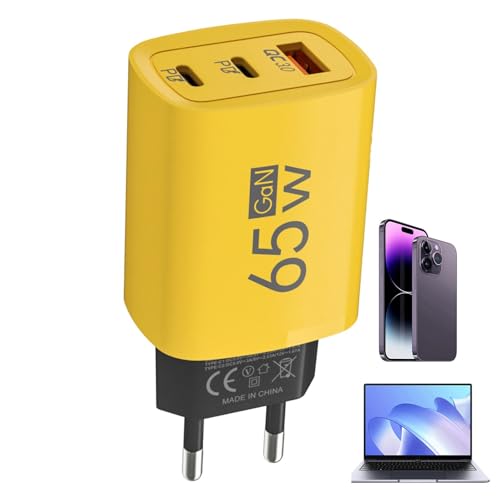 Cargadores de pared para teléfonos móviles, Bloque de cargador de pared | Adaptador de teléfono Cargador de pared USB 60W,Bloque de cargador tipo C de carga rápida, enchufe compacto de pared para