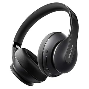 Anker Soundcore Life Q10 Wireless Bluetooth Headphones, Over Ear, Foldable, Hi-Res Certified Sound, 60-Hour Playtime…