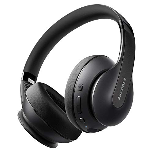 Anker Soundcore Life Q10 Wireless Bluetooth Headphones, Over Ear, Foldable, Hi-Res Certified Sound, 60-Hour Playtime, Fast USB-C Charging, Deep Bass, for Travel, Online Class, Home Office (Black)