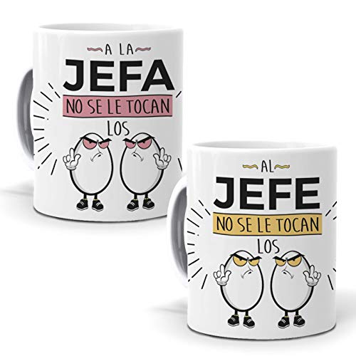 2 Tazas. A la Jefa no se le tocan los Huevos y...