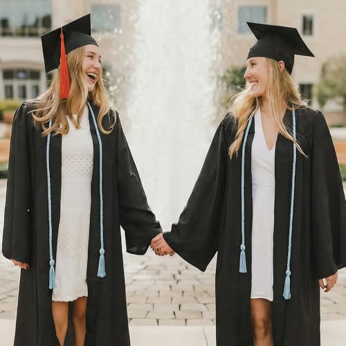 Image of GraduationMall Graduation Honor Cord 68 inch Sky Blue