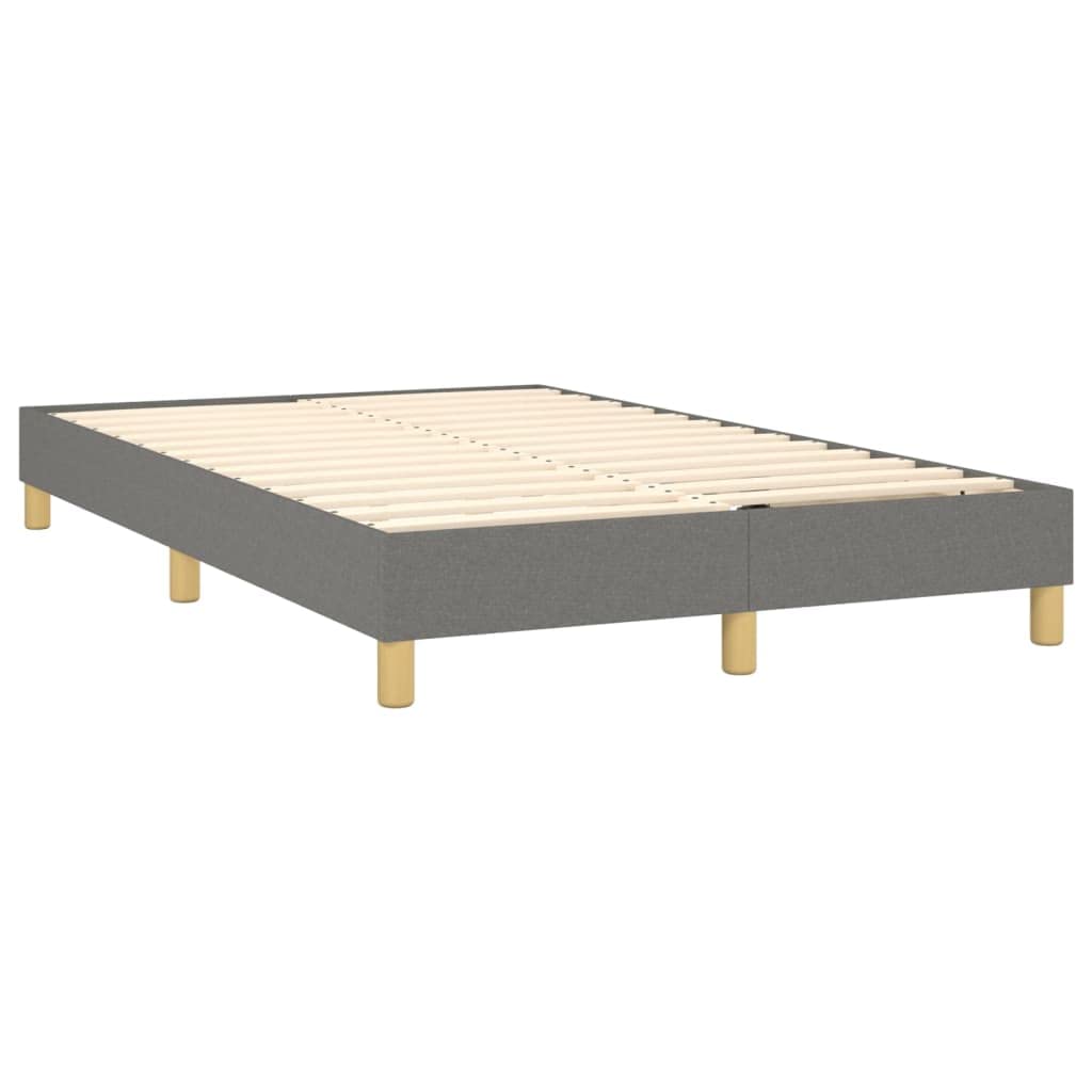 Cama con somier con colchón de muelles ensacados, soporte de dureza media y cojín agradable para la piel para un sueño reparador