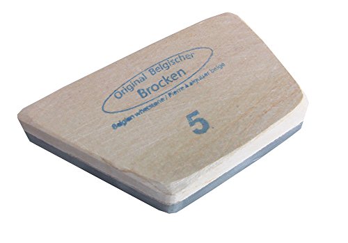 REMOS Gelber Belgischer Brocken Schleifstein - Nr. 5 Größe 33-38 cm²