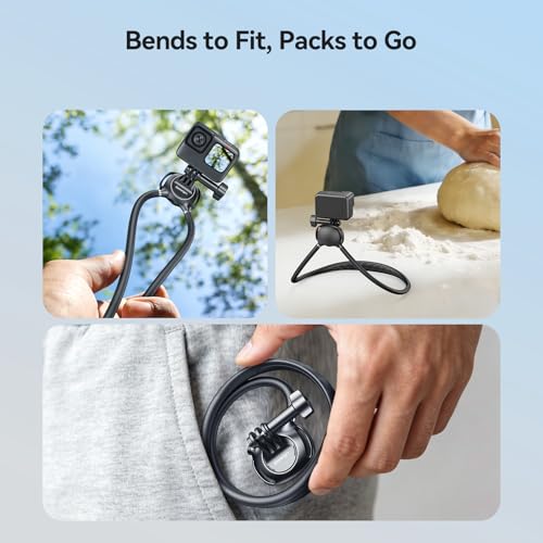 Neck Mount for GoPro, Insta360, DJI Action Cameras - Adjustable Chest Strap & Air Cushion Comfort | 2026 Upgraded 2.0 Holder by YOUSAMS - Image 6