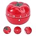 JECOMPRIS Adorable Mechanical Kitchen Timer Creative Tomato Countdown Timer for Cooking Baking and Classroom Use Easy to Read Design for All Ages