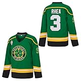 Men's 3 Ross The BOSS Rhea ST John's Shamrocks Stitched Hockey Jersey with EMHL Patch Green S